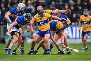 24 March 2024; Ronan Maher of Tipperary gathers possession during the Allianz Hurling League Division 1 semi-final match between Clare and Tipperary at Laois Hire O'Moore Park in Portlaoise, Laois. Photo by Piaras Ó Mídheach/Sportsfile