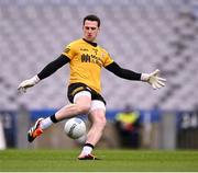 24 March 2024; Tyrone goalkeeper Niall Morgan during the Allianz Football League Division 1 match between Dublin and Tyrone at Croke Park in Dublin. Photo by Ray McManus/Sportsfile