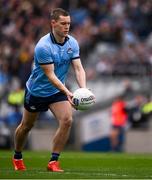 24 March 2024; Con O'Callaghan of Dublin takes a free during the Allianz Football League Division 1 match between Dublin and Tyrone at Croke Park in Dublin. Photo by Ray McManus/Sportsfile