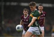 24 March 2024; Killian Spillane of Kerry during the Allianz Football League Division 1 match between Kerry and Galway at Fitzgerald Stadium in Killarney, Kerry. Photo by Brendan Moran/Sportsfile