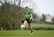 24 March 2024; Áine Redican of Leitrim during the Lidl LGFA National League Division 4 semi-final match between Leitrim and Limerick at Pádraig Pearses GAA Club in Roscommon. Photo by Seb Daly/Sportsfile