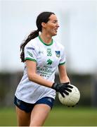 24 March 2024; Mairead Kavanagh of Limerick during the Lidl LGFA National League Division 4 semi-final match between Leitrim and Limerick at Pádraig Pearses GAA Club in Roscommon. Photo by Seb Daly/Sportsfile