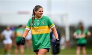 24 March 2024; Sarah Reynolds of Leitrim during the Lidl LGFA National League Division 4 semi-final match between Leitrim and Limerick at Pádraig Pearses GAA Club in Roscommon. Photo by Seb Daly/Sportsfile