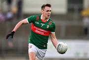 24 March 2024; Michael Plunkett of Mayo during the Allianz Football League Division 1 match between Monaghan and Mayo at St Tiernach's Park in Clones, Monaghan. Photo by Ben McShane/Sportsfile