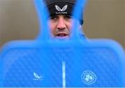 25 March 2024; Interim head coach John O'Shea during a Republic of Ireland training session at FAI National Training Centre in Abbotstown, Dublin. Photo by Stephen McCarthy/Sportsfile