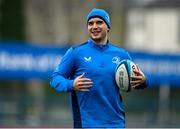 25 March 2024; James Lowe during Leinster rugby squad training at Energia Park in Dublin. Photo by Sam Barnes/Sportsfile