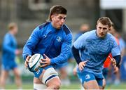 25 March 2024; Joe McCarthy during Leinster rugby squad training at Energia Park in Dublin. Photo by Sam Barnes/Sportsfile