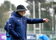 25 March 2024; Forwards and scrum coach Robin McBryde during Leinster rugby squad training at Energia Park in Dublin. Photo by Sam Barnes/Sportsfile