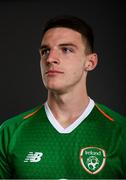 24 May 2018; Declan Rice of Republic of Ireland poses for a portrait during a squad portrait session at Castleknock Hotel in Dublin. Photo by Stephen McCarthy/Sportsfile