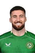 18 March 2024; Matt Doherty poses for a portrait during a Republic of Ireland portrait session at Castleknock Hotel in Dublin. Photo by Harry Murphy/Sportsfile