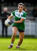 24 March 2024; Danielle Maguire of Fermanagh during the Lidl LGFA National League Division 4 semi-final match between Fermanagh and Carlow at Dowdallshill GAA Club in Dundalk, Louth. Photo by Tyler Miller/Sportsfile