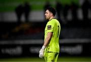 25 March 2024; Jack Brady of Longford Town during the SSE Airtricity Men's First Division match between Bray Wanderers and Longford Town at Carlisle Grounds in Bray, Wicklow. Photo by David Fitzgerald/Sportsfile