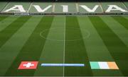 26 March 2024; A general view before the international friendly match between Republic of Ireland and Switzerland at the Aviva Stadium in Dublin. Photo by Michael P Ryan/Sportsfile