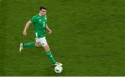 26 March 2024; Seamus Coleman of Republic of Ireland during the international friendly match between Republic of Ireland and Switzerland at the Aviva Stadium in Dublin. Photo by Michael P Ryan/Sportsfile