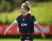 27 March 2024; Neve Jones during an Ireland Women's Rugby squad training session at the IRFU High Performance Centre on the Sport Ireland Campus in Dublin. Photo by Seb Daly/Sportsfile