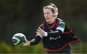 27 March 2024; Lauren Delany during an Ireland Women's Rugby squad training session at the IRFU High Performance Centre on the Sport Ireland Campus in Dublin. Photo by Seb Daly/Sportsfile