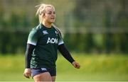 27 March 2024; Aoife Dalton during an Ireland Women's Rugby squad training session at the IRFU High Performance Centre on the Sport Ireland Campus in Dublin. Photo by Seb Daly/Sportsfile