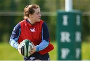 27 March 2024; Méabh Deely during an Ireland Women's Rugby squad training session at the IRFU High Performance Centre on the Sport Ireland Campus in Dublin. Photo by Seb Daly/Sportsfile