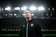 26 March 2024; Republic of Ireland assistant coach Paddy McCarthy before the international friendly match between Republic of Ireland and Switzerland at the Aviva Stadium in Dublin. Photo by Stephen McCarthy/Sportsfile