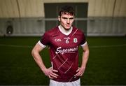 27 March 2024; Galway footballer John Daly during the launch of the 2024 Connacht GAA Football Championship at University of Galway Connacht GAA AirDome in Bekan, Mayo. Photo by Piaras Ó Mídheach/Sportsfile