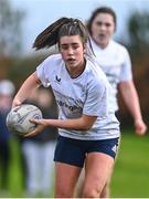 27 March 2024; Meabh O'Hara of Midlands during the BearingPoint Sarah Robinson Cup Round 5 match between Midlands and North East at Carlow Institute of Technology in Carlow. Photo by Tyler Miller/Sportsfile