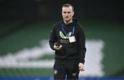 26 March 2024; Republic of Ireland multimedia executive Matthew Turnbull before the international friendly match between Republic of Ireland and Switzerland at the Aviva Stadium in Dublin. Photo by Ben McShane/Sportsfile