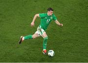 26 March 2024; Jason Knight of Republic of Ireland during the international friendly match between Republic of Ireland and Switzerland at the Aviva Stadium in Dublin. Photo by Michael P Ryan/Sportsfile