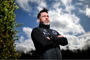28 March 2024; Manager Stephen Bradley during a Shamrock Rovers media conference at Roadstone Group Sports Club in Dublin. Photo by David Fitzgerald/Sportsfile