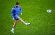 28 March 2024; Ross Byrne during a Leinster Rugby captain's run at the RDS Arena in Dublin. Photo by Harry Murphy/Sportsfile