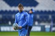28 March 2024; Ross Byrne during a Leinster Rugby captain's run at the RDS Arena in Dublin. Photo by Harry Murphy/Sportsfile