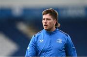 28 March 2024; Joe McCarthy during a Leinster Rugby captain's run at the RDS Arena in Dublin. Photo by Harry Murphy/Sportsfile