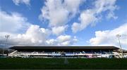 29 March 2024; A general view of the Anglesea Stand and pitch before the United Rugby Championship match between Leinster and Vodacom Bulls at the RDS Arena in Dublin. Photo by Seb Daly/Sportsfile