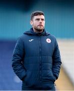 29 March 2024; Sligo Rovers manager John Russell before the SSE Airtricity Men's Premier Division match between Waterford and Sligo Rovers at the Regional Sports Centre in Waterford. Photo by Michael P Ryan/Sportsfile