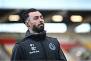 29 March 2024; Richie Towell of Shamrock Rovers before the SSE Airtricity Men's Premier Division match between Shamrock Rovers and Bohemians at Tallaght Stadium in Dublin. Photo by David Fitzgerald/Sportsfile