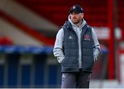 29 March 2024; Dundalk head coach Stephen O'Donnell before the SSE Airtricity Men's Premier Division match between Shelbourne and Dundalk at Tolka Park in Dublin. Photo by Tyler Miller/Sportsfile