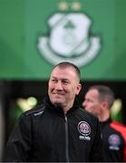 29 March 2024; Bohemians manager Alan Reynolds before the SSE Airtricity Men's Premier Division match between Shamrock Rovers and Bohemians at Tallaght Stadium in Dublin. Photo by Stephen McCarthy/Sportsfile