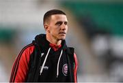 29 March 2024; Keith Buckley of Bohemians before the SSE Airtricity Men's Premier Division match between Shamrock Rovers and Bohemians at Tallaght Stadium in Dublin. Photo by David Fitzgerald/Sportsfile