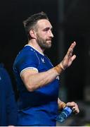 29 March 2024; Player of the Match Jack Conan of Leinster after his side's victory in the United Rugby Championship match between Leinster and Vodacom Bulls at the RDS Arena in Dublin. Photo by Seb Daly/Sportsfile