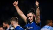 29 March 2024; James Lowe of Leinster after his side's victory in the United Rugby Championship match between Leinster and Vodacom Bulls at the RDS Arena in Dublin. Photo by Seb Daly/Sportsfile