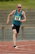 24 July 2004; Paul Brizzel, Ballymena and Antrim AC, in action during the Men's 200m semi-final. AAI Senior Track and Field Championships, Morton Stadium, Santry, Dublin. Picture credit; Brendan Moran / SPORTSFILE