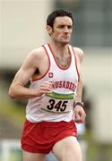 24 July 2004; Eugene O'Neill, Crusaders AC, in action during the Men's 3000m Steeplechase Final. AAI Senior Track and Field Championships, Morton Stadium, Santry, Dublin. Picture credit; Brendan Moran / SPORTSFILE