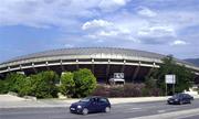 28 July 2004; A general view of Poljud stadium, home of Hajduk Split. UEFA Champions League, 2nd Qualifying Round, 1st Leg, Hajduk Split v Shelbourne, Hajduk Stadium, Poljud, Croatia. Picture credit; Mladen Tomic / SPORTSFILE
