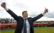 29 July 2004; Winning owner Bernard Gillane celebrates after his horse Cloone River had won the Guinness Galway Hurdle Handicap. Galway Races, Ballybrit, Co. Galway. Picture credit; Damien Eagers / SPORTSFILE