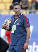 13 September 2013; Munster head coach Rob Penney before the game. Celtic League 2013/14, Round 2, Zebre v Munster, Stadio XXV Aprile, Parma, Italy. Picture credit: Roberto Bregani / SPORTSFILE