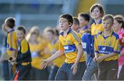 14 September 2013; Young Clare supporters prepare to invade the pitch at the final whistle. Bord Gáis Energy GAA Hurling Under 21 All-Ireland 'A' Championship Final, Antrim v Clare, Semple Stadium, Thurles, Co. Tipperary. Picture credit: Brendan Moran / SPORTSFILE