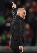 29 March 2024; Bohemians coach Trevor Croly before the SSE Airtricity Men's Premier Division match between Shamrock Rovers and Bohemians at Tallaght Stadium in Dublin. Photo by Stephen McCarthy/Sportsfile