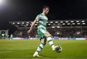 29 March 2024; Josh Honohan of Shamrock Rovers during the SSE Airtricity Men's Premier Division match between Shamrock Rovers and Bohemians at Tallaght Stadium in Dublin. Photo by Stephen McCarthy/Sportsfile