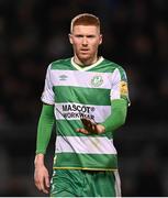 29 March 2024; Darragh Nugent of Shamrock Rovers during the SSE Airtricity Men's Premier Division match between Shamrock Rovers and Bohemians at Tallaght Stadium in Dublin. Photo by Stephen McCarthy/Sportsfile
