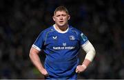 29 March 2024; Tadhg Furlong of Leinster during the United Rugby Championship match between Leinster and Vodacom Bulls at the RDS Arena in Dublin. Photo by Seb Daly/Sportsfile