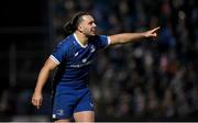 29 March 2024; James Lowe of Leinster during the United Rugby Championship match between Leinster and Vodacom Bulls at the RDS Arena in Dublin. Photo by Seb Daly/Sportsfile